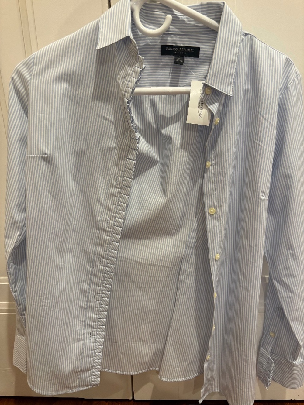 Banana republic formal shirt long sleeve size 0